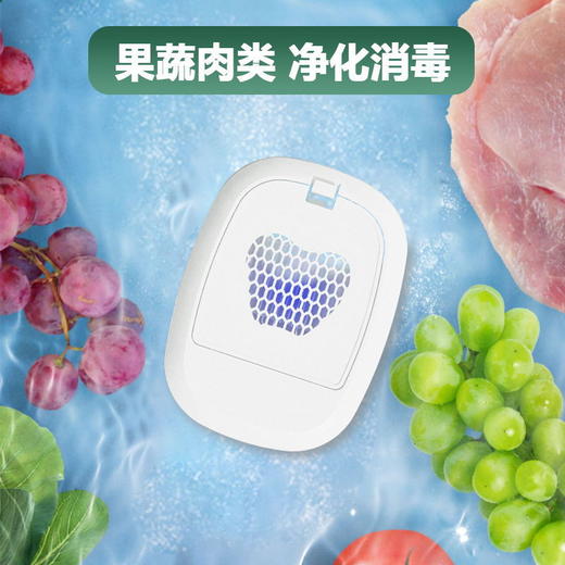 【家用电器】-家用水果蔬菜净化器食材杀菌机消毒清洗机器 商品图0