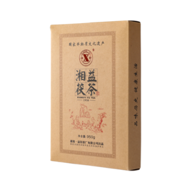 【会员日直播赠品】 湘益茯茶 950g/盒