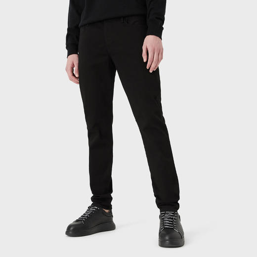 【二】EMPORIO ARMANI 阿玛尼 男士棉质 J11 超修身超舒适休闲牛仔裤 黑色 8N1J11 1DHDZ 0005 商品图1
