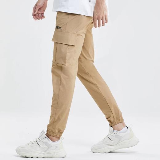 跃牌【跃LEAP-ACTIVE】系列运动裤男速干工装长裤跑步健身训练裤夏季薄款冰丝休闲男裤子卫裤5583 商品图1