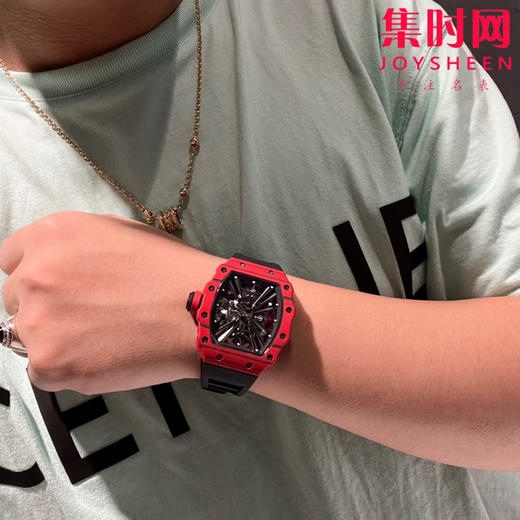 『RICHARDMILLE』理查德米勒RM12-01碳纤维壳 真陀飞轮腕表 商品图1