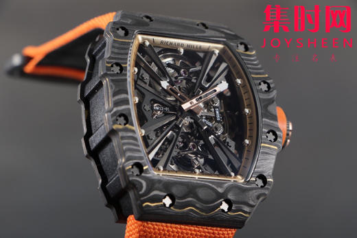 『RICHARDMILLE』理查德米勒RM12-01碳纤维壳 真陀飞轮腕表 商品图1