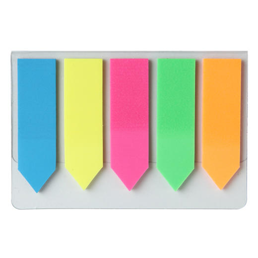 齐心标签易事贴D6019荧彩系列X5色箭头(指示标签) 商品图2