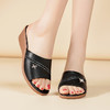 KQCX853 23春夏新款女凉鞋中跟坡跟凉拖鞋凉鞋加大码43 商品缩略图3
