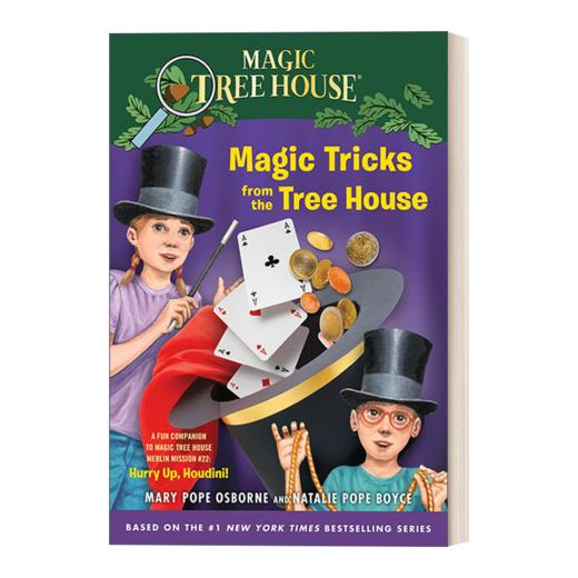 英文原版 Magic Tricks from Magic Tree House MTH 神奇树屋练习册 英文版 进口英语原版书籍 商品图0