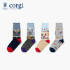 CORGI柯基英国进口国王加冕男士限量纪念袜中筒袜 商品缩略图0