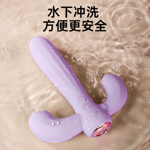 司沃康SX031A仙人掌女用三震吮吸震动棒 商品图4