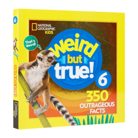 英文原版 Weird But True 6: Expanded Edition 真的好奇怪6 英文版