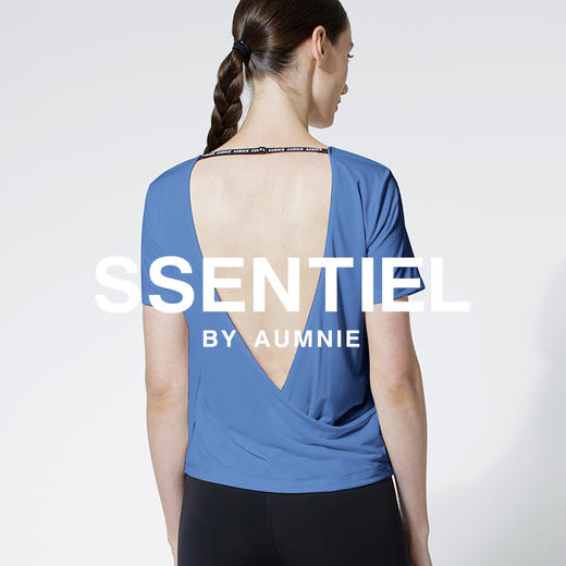 露背交叉重叠T恤罩衫 / OPEN BACK WRAP TEE 商品图8