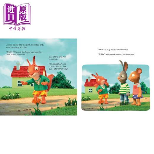 【中商原版】Pip and Posy: The Bug Hotel 波西和皮普:虫虫酒店 英文原版 进口图书 儿童绘本 动物故事 卡通动画 Nosy Crow 商品图2