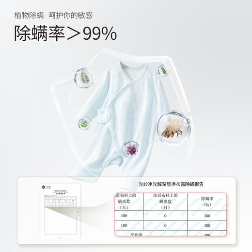 【已下架】618特惠 | 积分换购 | 光妙净 全效净衣露500g 宝宝衣物焕新洗衣液 持久留香除菌抑菌[福利品] 商品图4