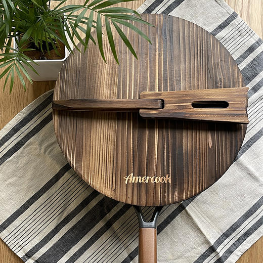 Amercook阿米尔 氮化系列无涂层32cm极铁炒锅（现新版发货为单侧导流口） 商品图2