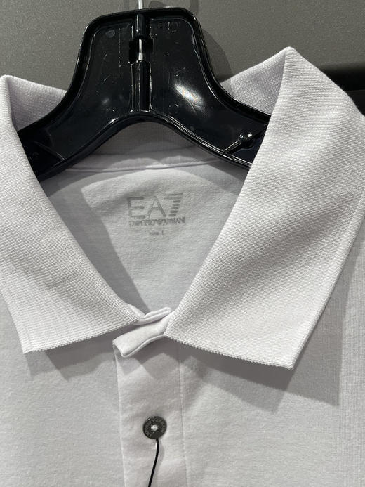 EMPORIO ARMANI/EA EA7阿玛尼 男士棉混纺LOGO印花弹力短袖POLO衫 商品图2