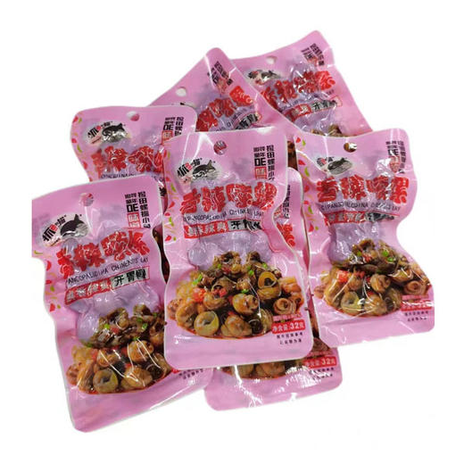 【2元/袋】抓鱼的猫香辣嗦螺60g（0609664） 商品图0