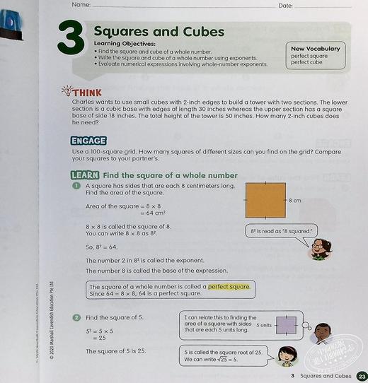 【中商原版】Math in Focus Grade 6A 焦点数学 六年级上册套装 学生书+课外练习作业本 英文原版 美国HMH教材 小学新加坡数学 商品图6