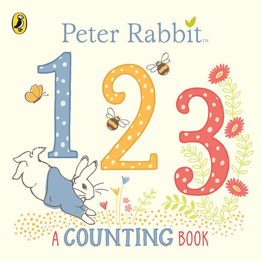 彼得兔123儿童数字启蒙绘本纸板书 英文原版 Peter Rabbit 123 商品图0