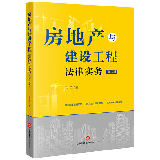 房地产与建设工程法律实务(第二版)  丁小军著 商品图0