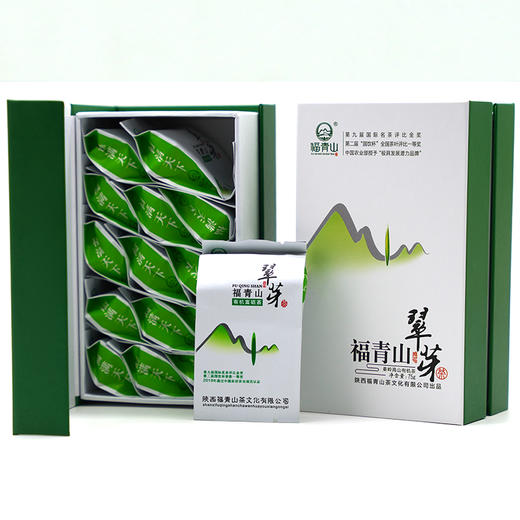 22℃商洛直播大赛 | 秦岭翠芽茶 绿茶盒装 150g/盒 商品图1