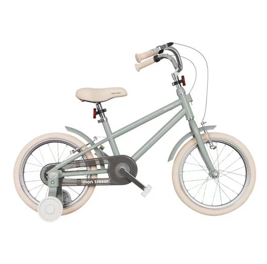 (包邮)Montresor萌兽B3超轻儿童自行车（五种颜色）（送车筐+辅助轮+铃铛+脚撑+打气筒+萌兽IP公仔） 商品图8