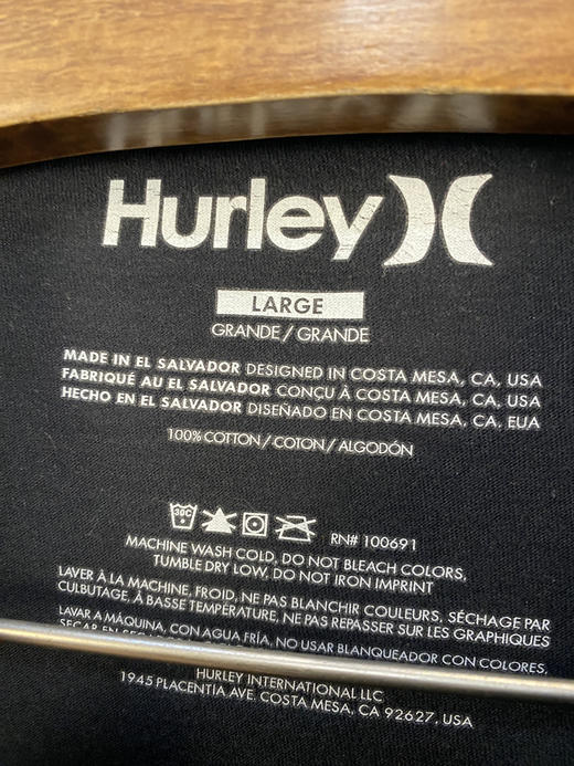 NIKE 耐克旗下运动品牌 HURLEY 短袖T恤 _SST(L) 商品图2