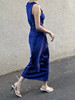 Viktoria Chan | SS23016 Shelby silk dress [ 背心连衣裙 宝蓝 / 黑 ] 商品缩略图5