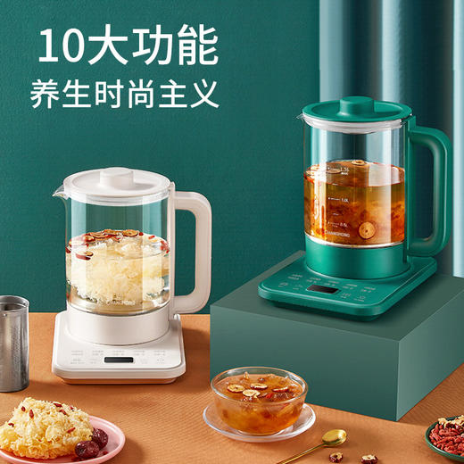 【家用电器】-多功能家用全自动玻璃煮茶器恒温壶养生茶壶 商品图1