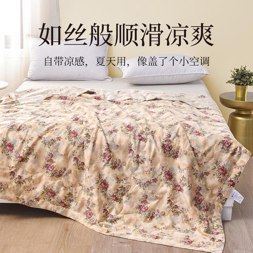 雅芳婷摩登丝夏薄被空调被专柜同款春夏新品夏被家居空调被夏凉被 商品图6