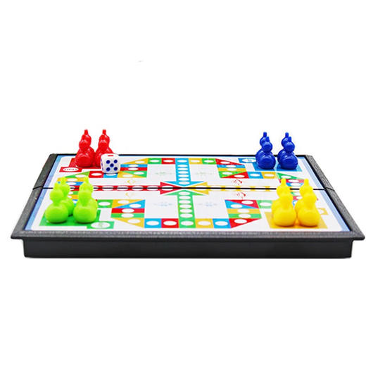 婴侍卫（BBG）儿童磁性围棋玩具 便携五子棋 便携飞行棋 商品图2