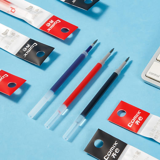 齐心中性笔替芯R929按动0.5MM 商品图2