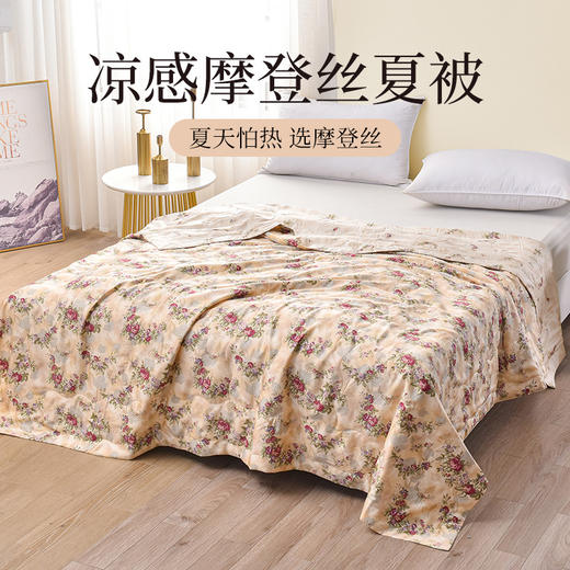 雅芳婷摩登丝夏薄被空调被专柜同款春夏新品夏被家居空调被夏凉被 商品图5