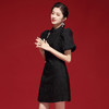 2023年新款中国风年轻款短款改良旗袍连衣裙OY-21155 商品缩略图2
