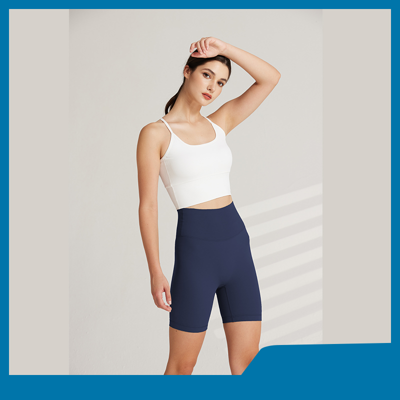 HaWaTa一码通三分瑜伽短裤女夏季薄款运动外穿透气速干高腰提臀健身裤