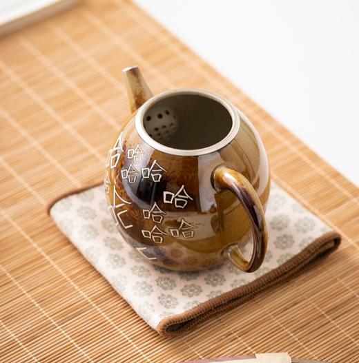 窑宝哈哈壶窑变日式轻奢小茶壶陶瓷功夫茶具家用泡茶壶龙胆壶单壶 商品图2