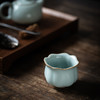 【丰子汝窑】【2019天青高葵杯】茶具茶杯天青汝瓷开片主人杯单杯品茗杯高葵杯 商品缩略图2