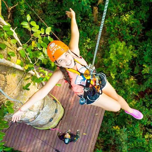 普吉岛Hanuman World 丛林飞跃一日游【丛林冒险体验+原子飞车+天空漫步+泰式自助餐+往返接送】 商品图3