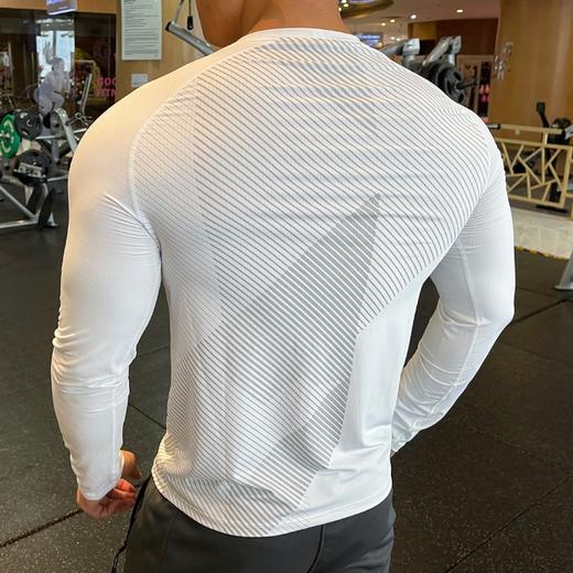 跃牌【跃LEAP-ACTIVE】系列运动T恤男款长袖 户外休闲宽松速干衣健身跑步训练长袖891 商品图1