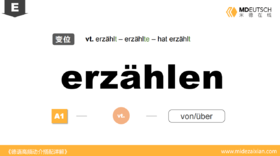 erzählen