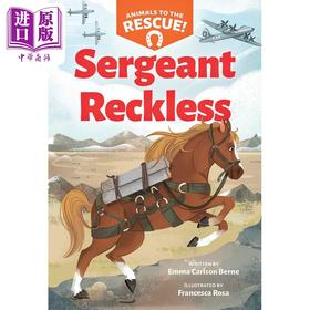 【中商原版】Animals to the Rescue 2 Sergeant Reckless 学乐章节书 动物救援队2 非小说类插图故事书 英文原版 进口图书