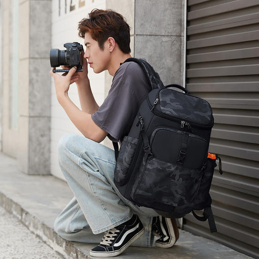 狼族优选丨单反多功能双肩摄影背包无人机电脑包稳定器包 商品图1