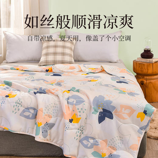 雅芳婷INS风空调被夏薄被可机洗夏被透气单人双人夏季薄款被子 商品图1