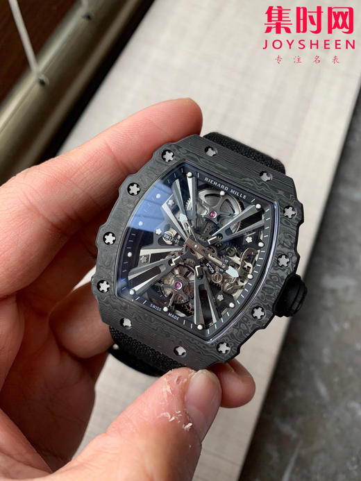 『RICHARDMILLE』理查德米勒RM12-01碳纤维壳 真陀飞轮腕表 商品图0