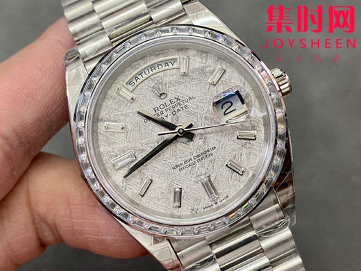 劳力士星期日历型系列 日志40mm 陨石面 男士机械腕表 商品图2