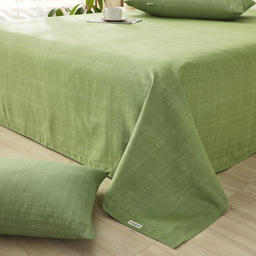 无印风原棉全棉老粗布床单三件套加厚凉席纯棉被单双人大炕单_HLY 商品图6