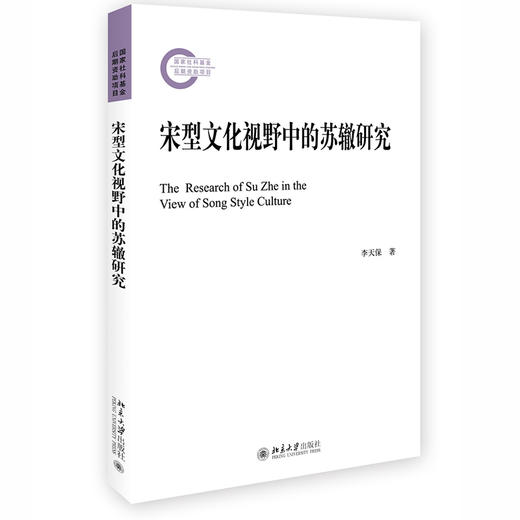 宋型文化视野中的苏辙研究 李天保 北京大学出版社 商品图0