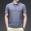 【潮流时尚❗️春夏中老年男装短袖男新款POLO衫】舒适柔软透气 翻领爸爸装T恤冰丝衫上衣男父亲节礼物优选粉丝专属男士父亲节礼物新年礼盒年货礼盒 商品缩略图6