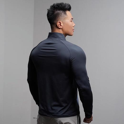 跃牌【跃LEAP-ACTIVE】系列春夏新款教练服健身服休跑步健身衣服男长袖拉链立领上衣805 商品图4
