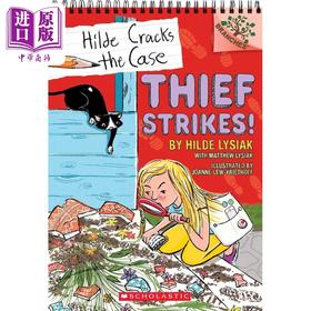 【中商原版】Hilde Cracks The Case 6 Thief Strikes 学乐大树系列Branches 小记者希尔德6 英文原版 儿童小初文学 桥梁章节书