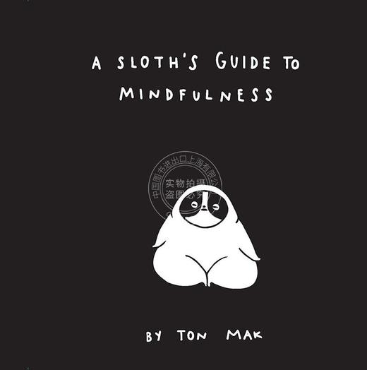 做自己就很好 Ton Mak绘本 英文原版 A Sloth's Guide to Mindfulness 商品图0