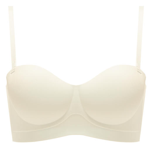 【超薄透气 凉感亲肤无痕裸感】爆款防滑无肩带，无痕内衣女小胸聚拢显大，无钢圈收副乳防下垂文胸罩，聚拢小胸专用夏季薄款无痕隐形文胸女 商品图4