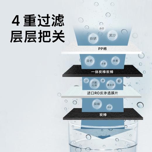 KARCHER德国卡赫净水器    智能厨下净水器 美国陶氏RO膜 有效去除重金属杂质  V140型  800G 商品图2